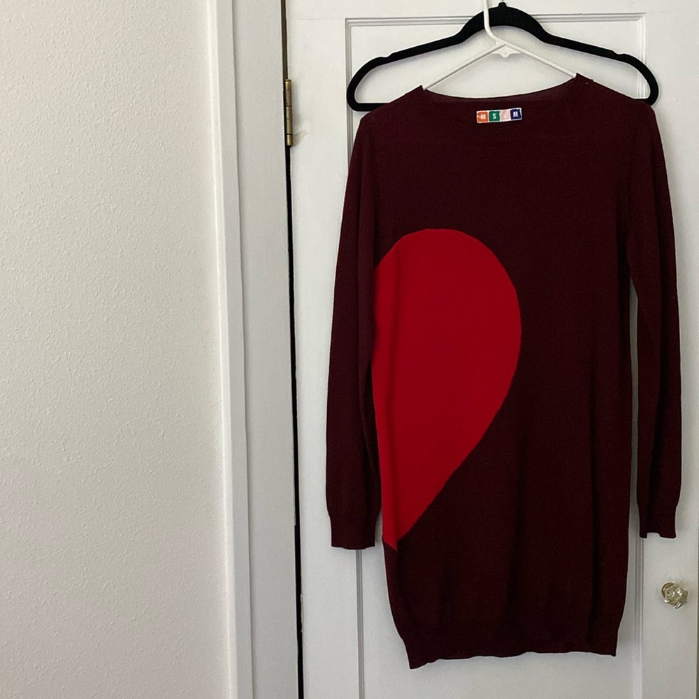 MSGM VIRGIN WOOL sweater dress
